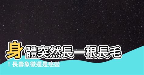 臉頰長一根黑毛|手毛變長、臉也長毛？為什麼全身毛髮變多？醫：跟3種藥物有關係